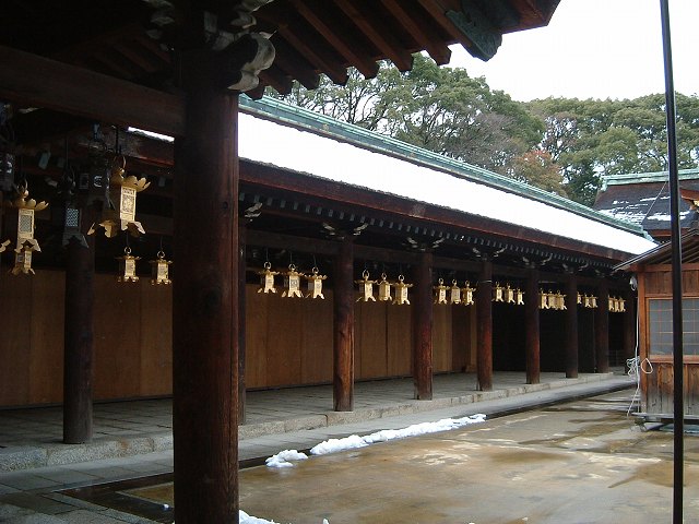 重要文化財・北野天満宮廻廊１の写真の写真