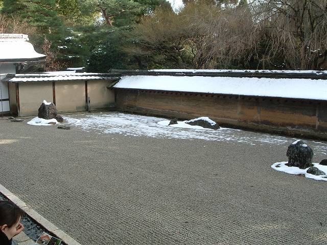 世界遺産・史跡・特別名勝・京都・龍安寺方丈庭園の写真の写真