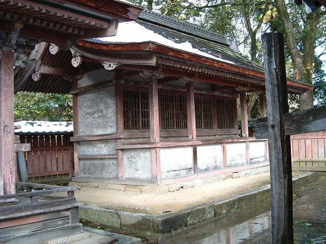 世界遺産・京都・仁和寺九所明神本殿２の写真の写真