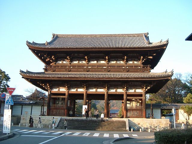 世界遺産・京都・仁和寺二王門の写真の写真