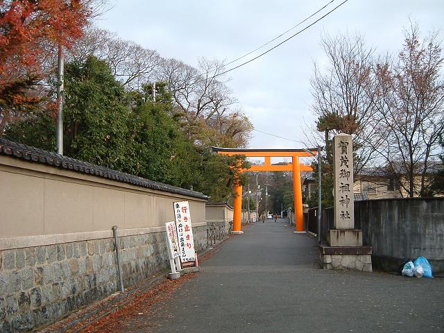 世界遺産・京都・下鴨神社・参道の写真の写真