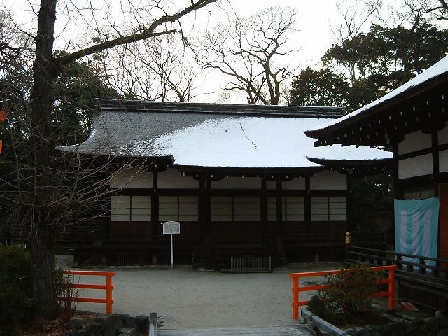 世界遺産・京都・賀茂御祖神社（下鴨神社）細殿の写真の写真