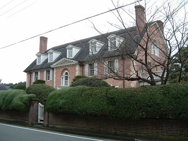 京都・同志社大学・W.M.ヴォーリズのアーモスト館の写真の写真