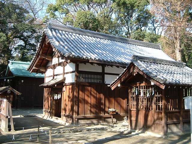世界遺産・京都・下鴨神社・摂社三井神社付近の写真の写真