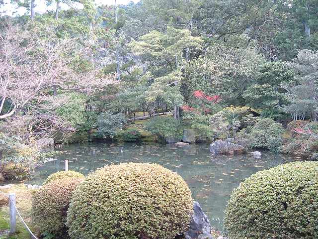 京都・金地院・弁天池の写真の写真