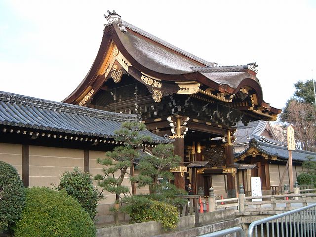 世界遺産・京都・西本願寺・阿弥陀堂門の写真の写真