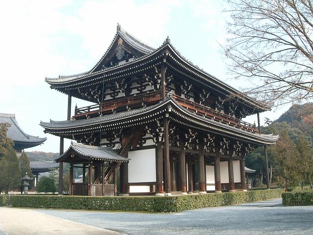 国宝・東福寺三門の写真の写真