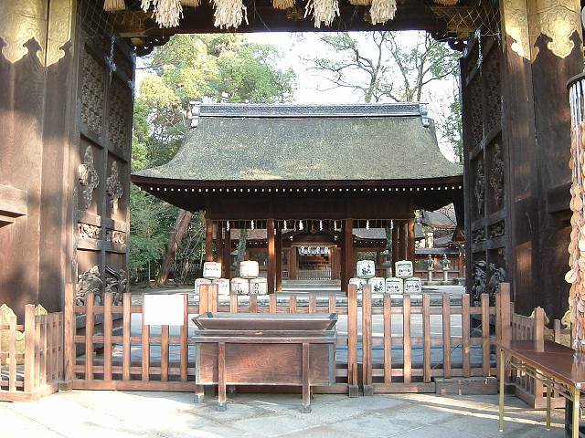 京都・豊国神社・拝殿の写真の写真