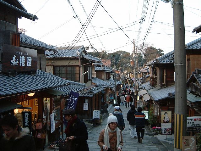 京都（重要伝統的建造物群保存地区・三年坂・二年坂・一年坂）７の写真の写真
