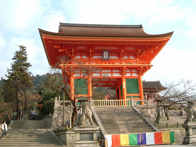 世界遺産・京都・清水寺仁王門の写真の写真