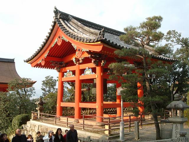 世界遺産・京都・清水寺鐘楼の写真の写真