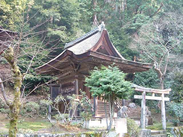 重要文化財・円教寺護法堂乙天社の写真の写真