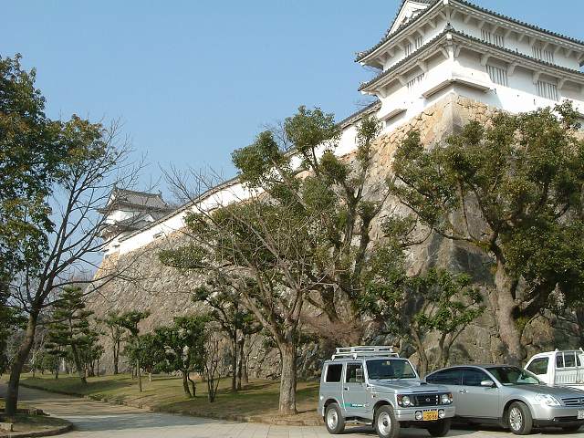 世界遺産・特別史跡・姫路城ワの櫓東方土塀の写真の写真
