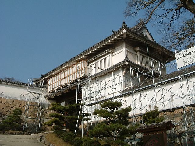 世界遺産・特別史跡・姫路城菱の門の写真の写真