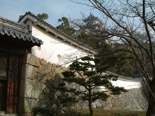 世界遺産・特別史跡・姫路城いの門東方土塀の写真の写真