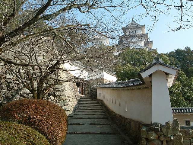 世界遺産・特別史跡・姫路城はの門南方土塀の写真の写真