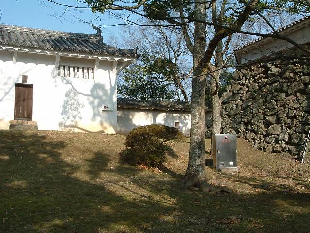 世界遺産・特別史跡・姫路城ロの櫓東方土塀の写真の写真