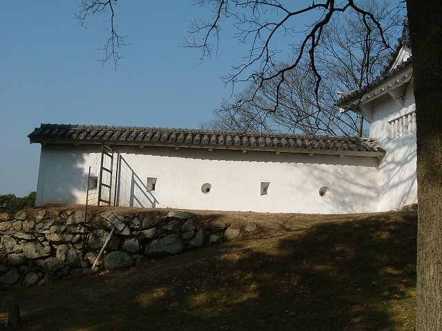 世界遺産・特別史跡・姫路城ロの櫓西方土塀の写真の写真