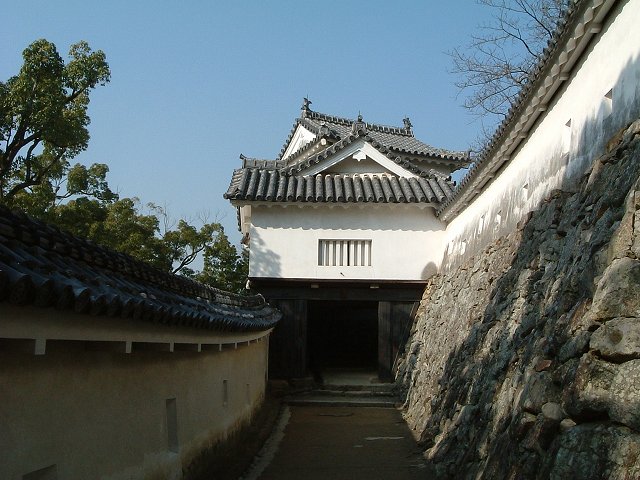 世界遺産・特別史跡・姫路城にの門の写真の写真