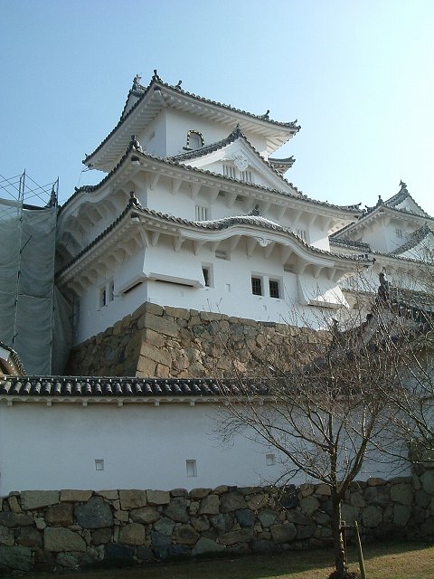 世界遺産・特別史跡・国宝・姫路城乾小天守の写真の写真