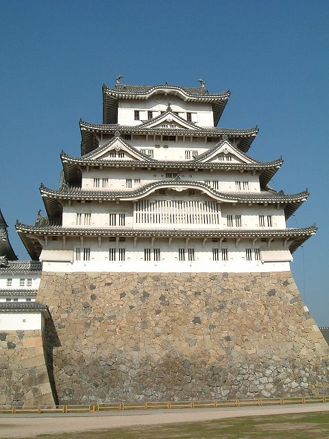 世界遺産・特別史跡・姫路城大天守（天守閣）の写真の写真