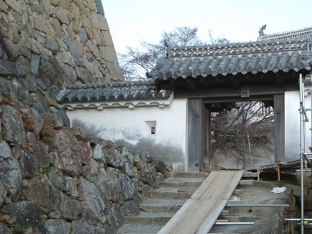 世界遺産・特別史跡・姫路城への門東方土塀の写真の写真