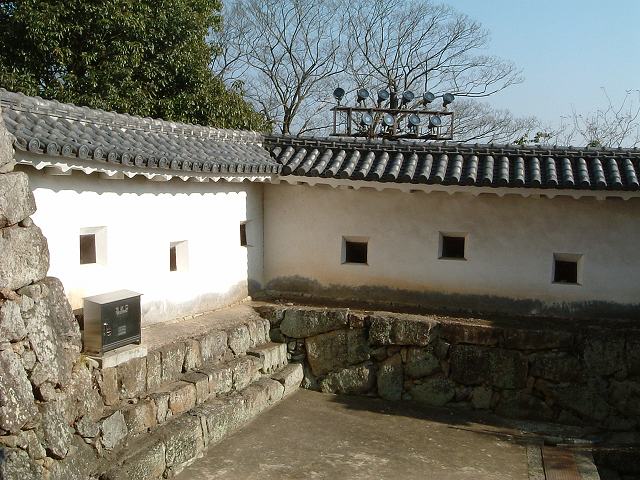 世界遺産・特別史跡・姫路城との一門東方土塀の写真の写真