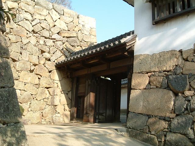 世界遺産・特別史跡・姫路城りの門の写真の写真