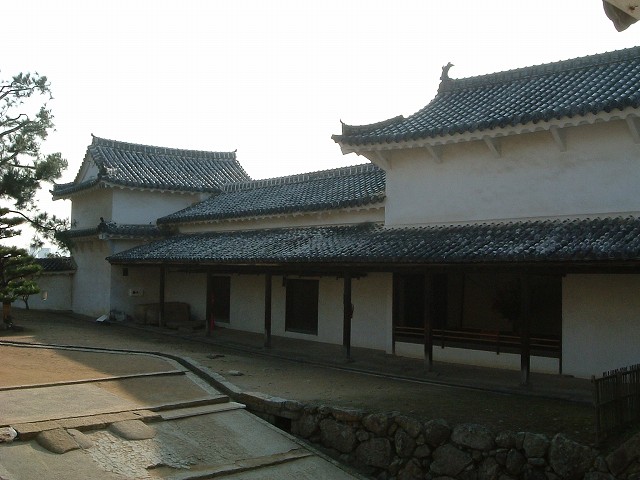世界遺産・特別史跡・姫路城・上山里のチの櫓、リの一渡櫓、リの二渡櫓の写真の写真