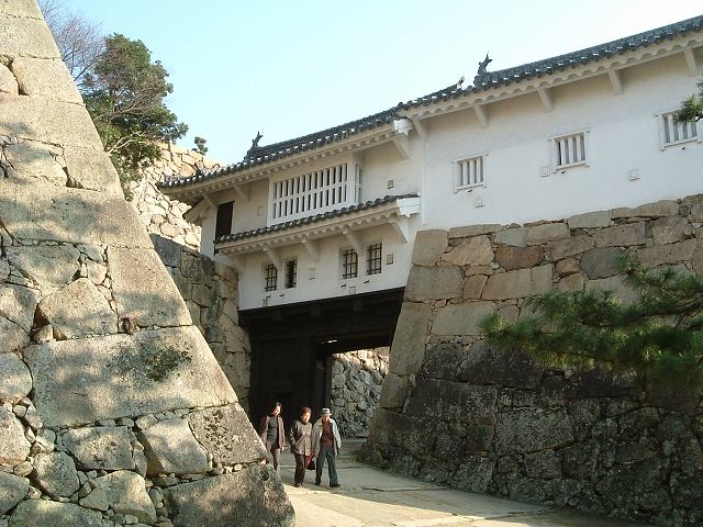 世界遺産・特別史跡・姫路城ぬの門の写真の写真
