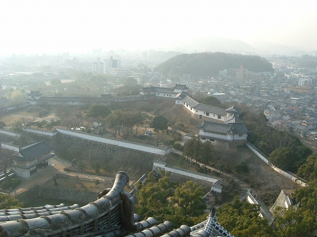 世界遺産・特別史跡・姫路城・天守閣から見た西の丸の写真の写真