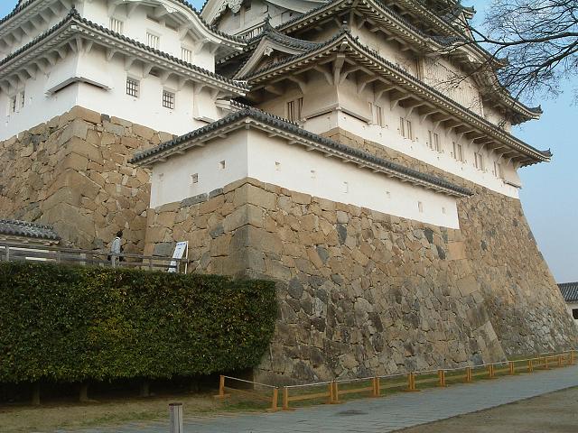 世界遺産・特別史跡・姫路城水の五門南方土塀の写真の写真
