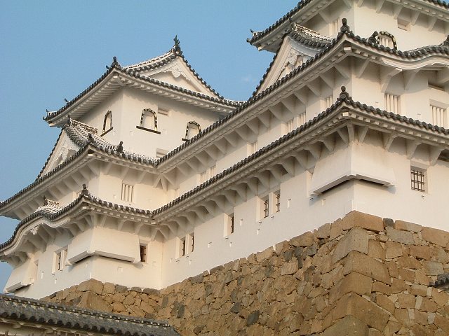 世界遺産・特別史跡・姫路城・西小天守から見る乾小天守の写真の写真