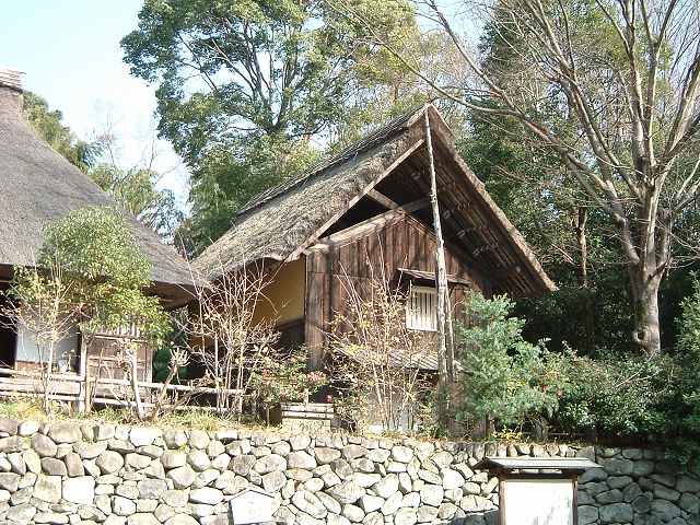 屋島・四国村・旧河野家住宅脇の蔵の写真の写真