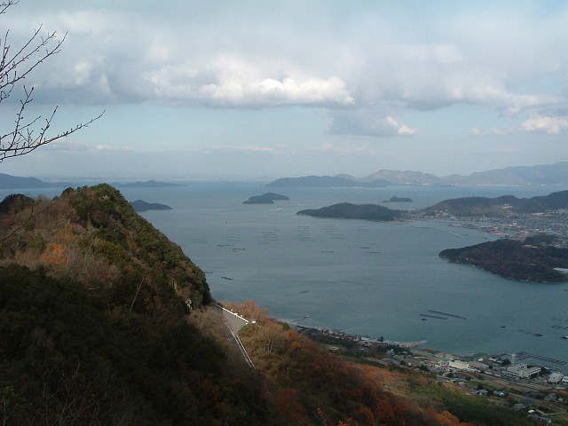 屋島・屋島山・遠方には小豆島が見えるの写真の写真