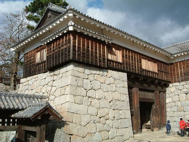 松山・松山城・筒井門の写真の写真