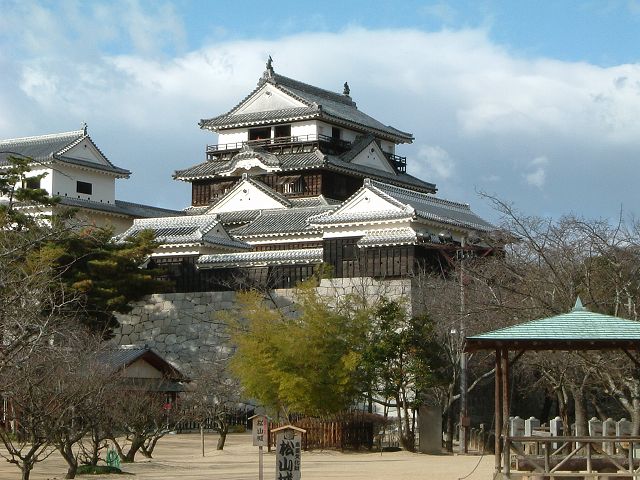 重要文化財・松山城天守閣の写真の写真