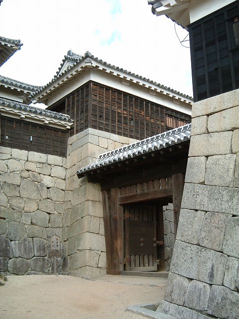 重要文化財・松山城一ノ門の写真の写真
