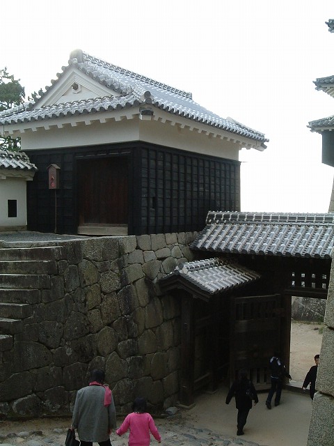 松山・松山城・一ノ門と一ノ門南櫓の写真の写真