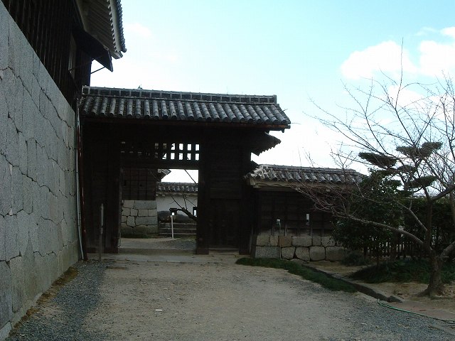 松山・松山城・仕切門の写真の写真