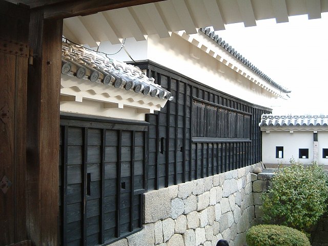 松山・松山城・二ノ門から見る二ノ門南櫓の写真の写真