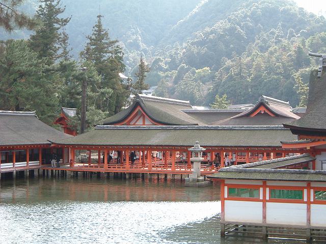 世界遺産・宮島・厳島神社西廻廊の写真の写真