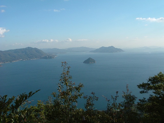 世界遺産・宮島・弥山・瀬戸内海側の写真の写真