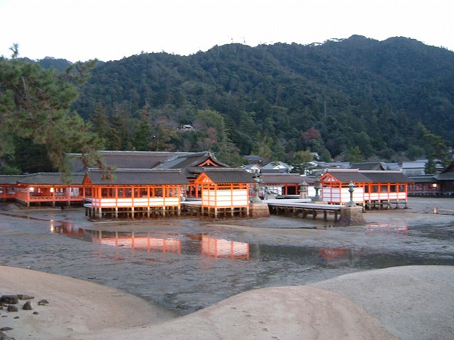 世界遺産・宮島・厳島神社社殿の写真の写真
