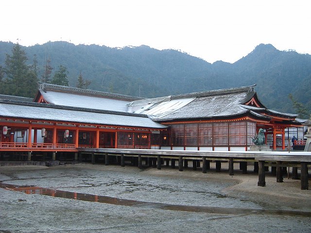 世界遺産・特別名勝・特別史跡・宮島・厳島神社東廻廊の写真の写真