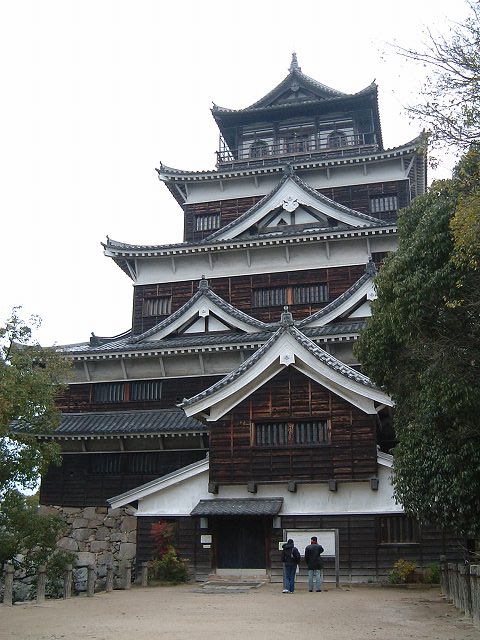 広島・広島城・天守閣 (復元)の写真の写真