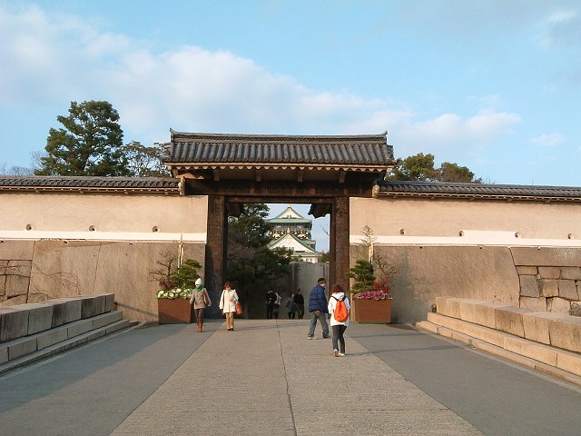 重要文化財・大阪城桜門の写真の写真