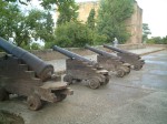世界遺産・グラナダ・アルハンブラ宮殿・大砲