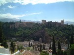 グラナダ・サン・ニコラス展望台から見るアルハンブラ宮殿