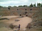 世界遺産・メリダ・紀元前8世紀建造の円形劇場